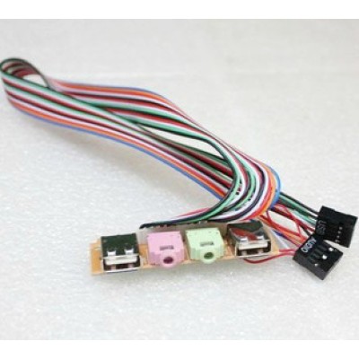 Планка для корпуса 2xUSB 2.0 / Audio (PL USB AU)