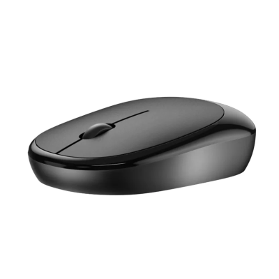 Mouse Wireless Hoco DI04 Plus, Dual Mode, Negru
