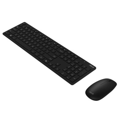 Asus W5000, 13 Fn keys, Ultra thin, Metal-like finish, Silent, 800-1600dpi, 3 buttons, 1xAA/2xAAA, 2.4Ghz, EN/RU, Grey