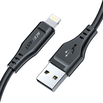 Lightning/USB2.0 - 1m Acefast C3-02, Apple MFI certification