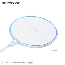 Încărcător wireless Borofone BQ39 15W Alb