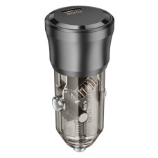 Автомобильное зарядное устройство Borofone BZ24, 20 Вт, USB-C PD, черный