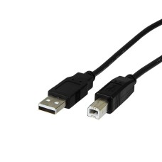 Кабель USB 2.0 AM/BM 1 метр OEM
