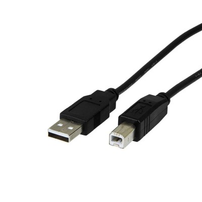 Кабель USB 2.0 AM/BM 1 метр OEM