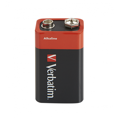6F22 9V Verbatim Alkaline