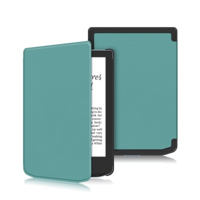 Husă pentru PocketBook 629 Verse / 634 Verse Pro — Verde închis