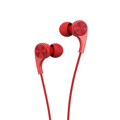 Casti Audio In-Ear Remax RM-569, Conector Jack 3.5mm, Rosu