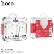 Проводные наушники Hoco M77 с микрофоном и разъемом 3.5 мм