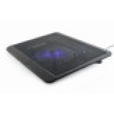 Cooling Pad Gembird NBS-1F15-04, 15.6", 1x120mm, LED