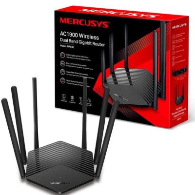 Router Wireless Mercusys MR50G, AC1900, Dual Band, Gigabit