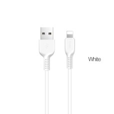 Cablu Lightning la USB 2.0 Hoco X20, 3m, Alb