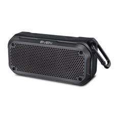 SVEN PS-240 Black, Waterproofer, 12W, LED display, FM tuner, USB & microSD, TWS, 2000 mAh
