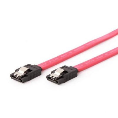 Cablu date SATA Gembird 30cm cu cleme metalice (CC-SATAM-DATA-0.3M)