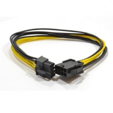 Удлинитель питания видеокарты PCI-E 6+2pin (0.3м), модель CC-PSU-84