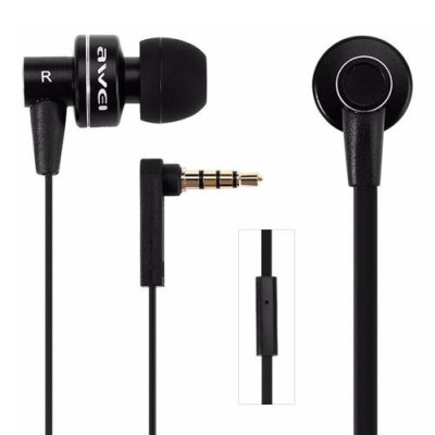 Проводные наушники Awei ES-900i, Black