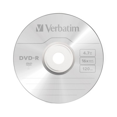 DVD-R Verbatim 4.7GB 120min, 16x, 43548