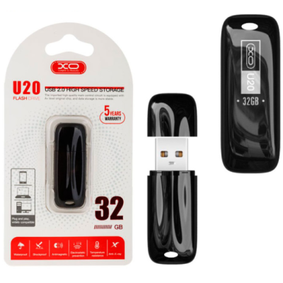 Stick USB 32GB XO U20 Argintiu Metalic