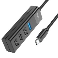 USB Type-C хаб Hoco HB25 с 4 портами