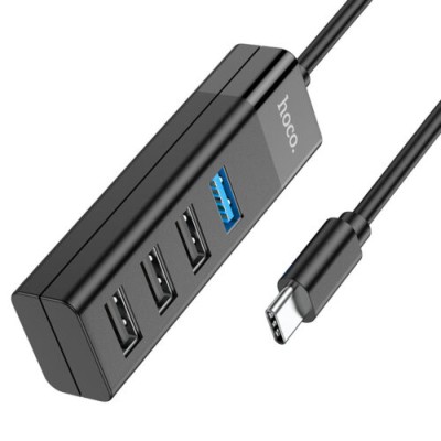 Hub USB Type-C Hoco HB25 cu 4 Porturi