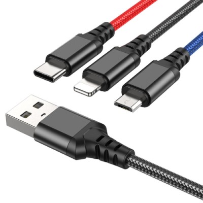 3in1 TypeC/Lightning/Micro - Hoco X76