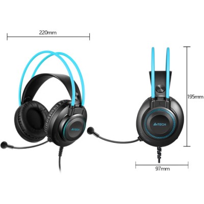 Căști A4tech FH200i: Sunet de înaltă fidelitate pentru gaming