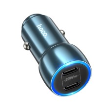 Автомобильное зарядное устройство Hoco Z48 40W, USB-A + USB-C