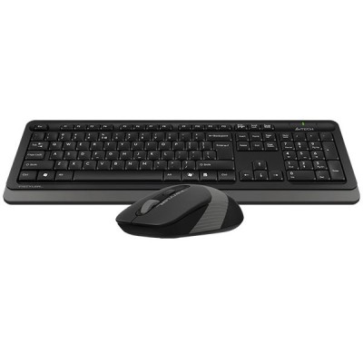 A4Tech FG1010S, Fn Keys, Splash Proof, Silent Mouse, 1xAA/1xAA, Grey