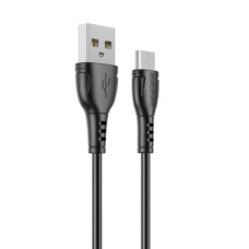 Cablu Borofone BX51 Triumph Micro-USB 1m, Alb