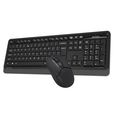 A4Tech FG1012S, Fn Keys, Splash Proof, Silent Mouse, 1xAA/1xAA, Black
