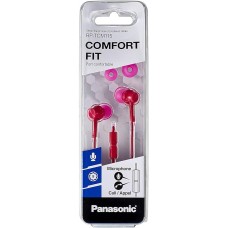 Наушники Panasonic RP-TCM115GCP Pink с микрофоном