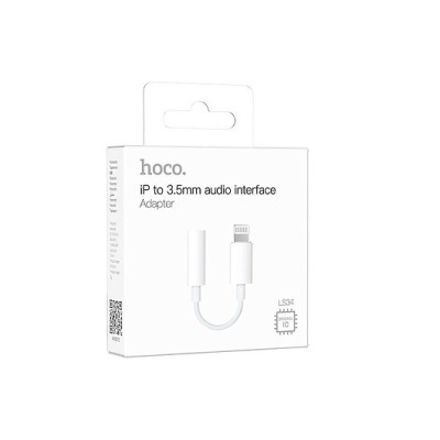 Аудио кабель Hoco LS34 Lightning to 3.5mm (M)