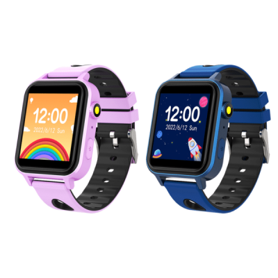 Детские умные часы XO H120 с играми, фиолетовые