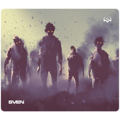 Mousepad gaming SVEN MP-G02S Zombie, 230x200 mm