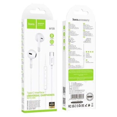 TypeC Hoco M109 White