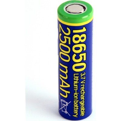 18650 2500mAh Energenie, flat poles