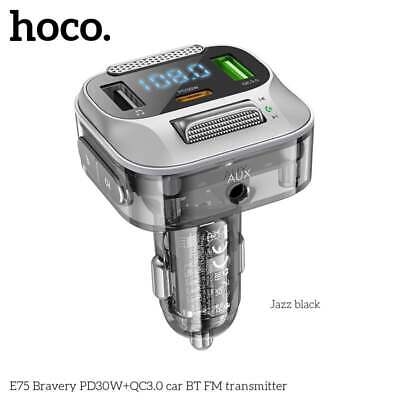 FM Transmitter Hoco E75 Bravery PD30W+QC3.0