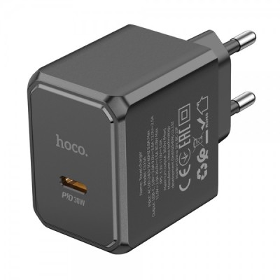 Incarcator retea USB Hoco CS15A, PD 30W, Alb