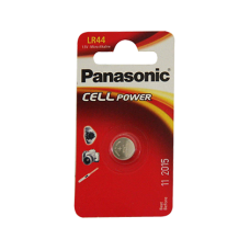 Щелочная батарейка Panasonic LR44 CELL power, 1.5В, 1 штука