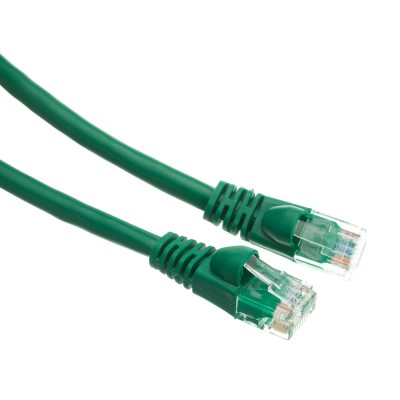 Patch Cord Cat.5E, 1m, Green, PP12-1M/G
