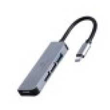Hub USB Type-C Cablexpert UHB-CM-U3P1U2P3-01 (1xUSB 3.0, 3xUSB 2.0)
