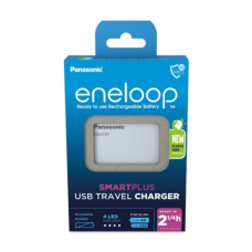 Интеллектуальное зарядное устройство Panasonic BQ-CC87USB для аккумуляторов Eneloop
