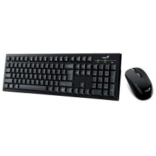 Беспроводной комплект Genius Smart KM-8101 (Клавиатура + Мышь, EN/RU, Черный)