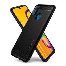 Husă Spigen Rugged Armor pentru Samsung Galaxy M30s (ACS0091)