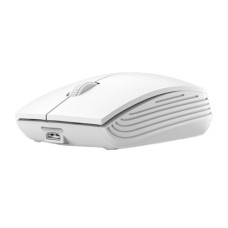 Mouse Wireless 811W Mini, Alb, Reîncărcabil, Silentios