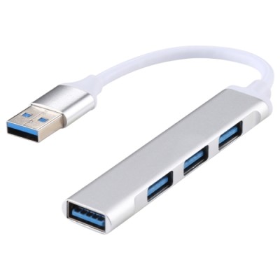 Hub USB 3.0 din aluminiu A-809 (1xUSB 3.0, 3xUSB 2.0)