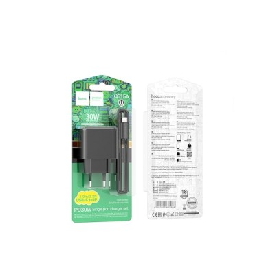 Incarcator USB Hoco CS15A, 30W, PD30W, Type-C