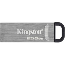 USB-накопитель Kingston DataTraveler Kyson 256GB, металлический корпус, кольцо для ключей