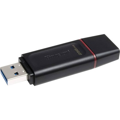 Memorie USB Kingston DataTraveler Exodia Slider, 256GB, USB 3.2 Gen 1, Negru