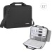 HAWEEL 15-16" Briefcase Crossbody (Black)