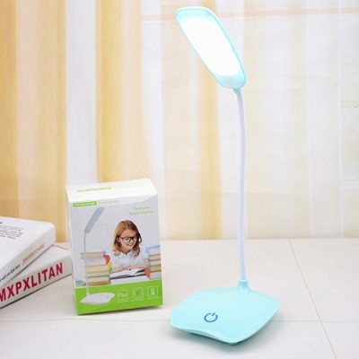 Desk lamp Love eye soft light, rechargable, Blue